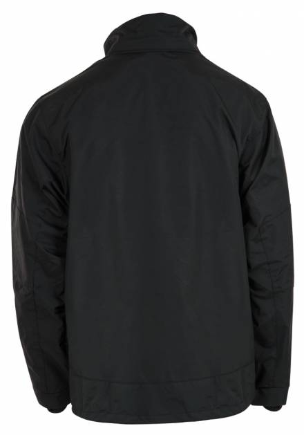Parka 3 en 1 negra térmica impermeable con micro polar interior.