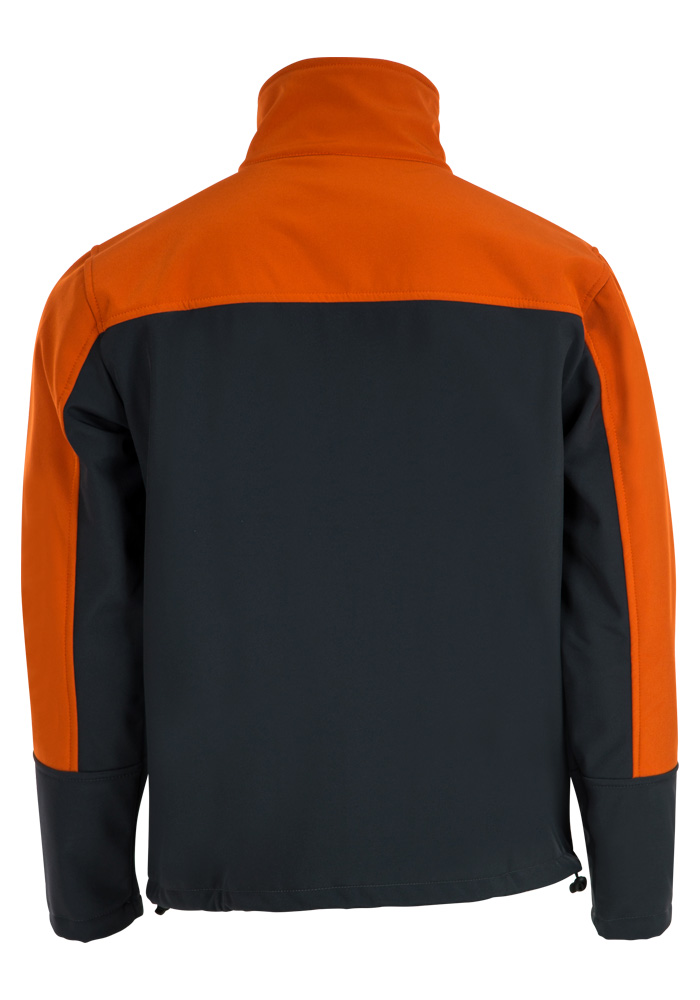 Softshell bicolor gris naranjo Softshell bicolor gris naranjo